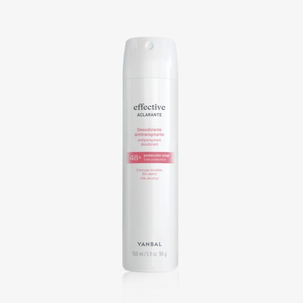 20013955-01 Desodorante Antitranspirante en Aerosol Effective Aclarante, 150ml