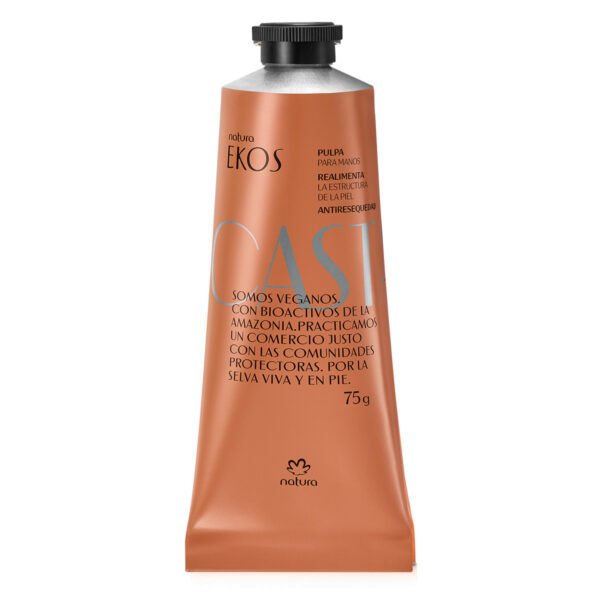 Pulpa hidratante para manos Ekos castaña - 75g