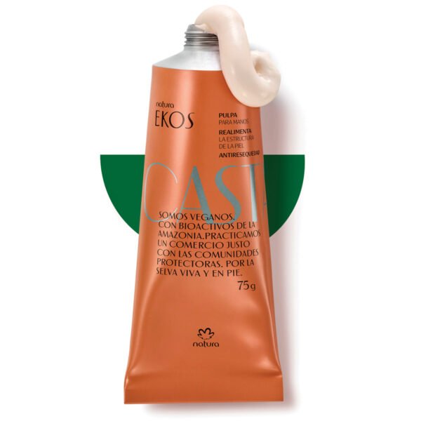 Pulpa hidratante para manos Ekos castaña - 75g