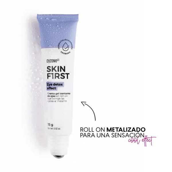 Eye Detox Skin First Contorno de Ojos Crema Gel, 15g