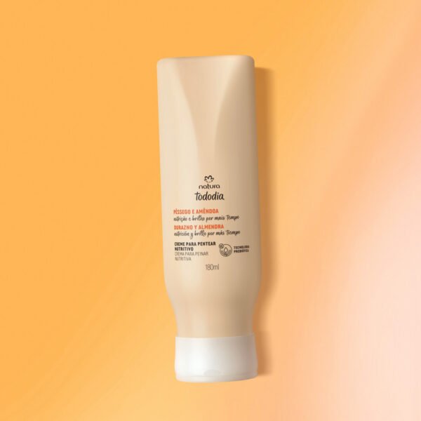 156237 Crema para peinar nutritiva Tododia durazno y almendra - 180ml