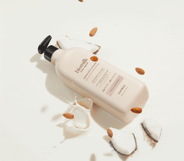 Crema Corporal Biomilk Leche Vegetal Coco y Almendra, 750ml