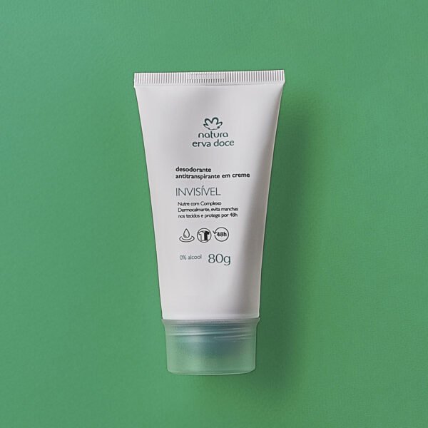 Desodorante antitranspirante en crema Erva Doce- 80g