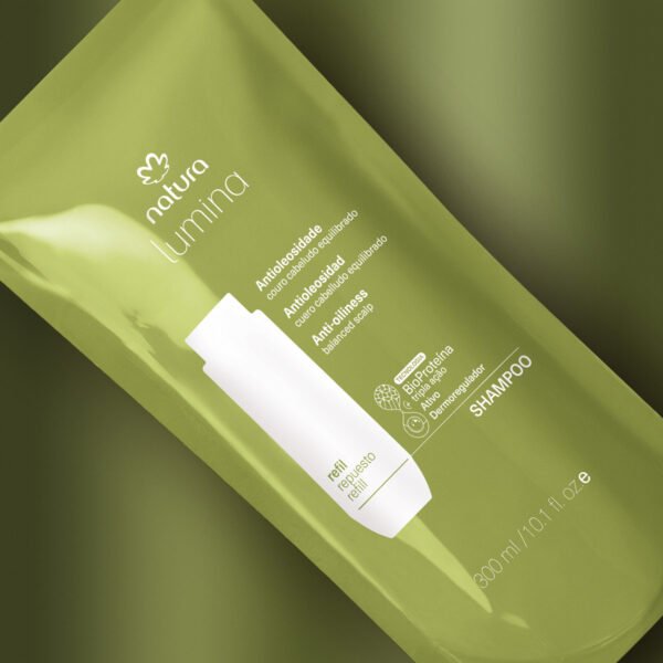 Repuesto shampoo equilibrante antioleosidad Lumina - 300ml