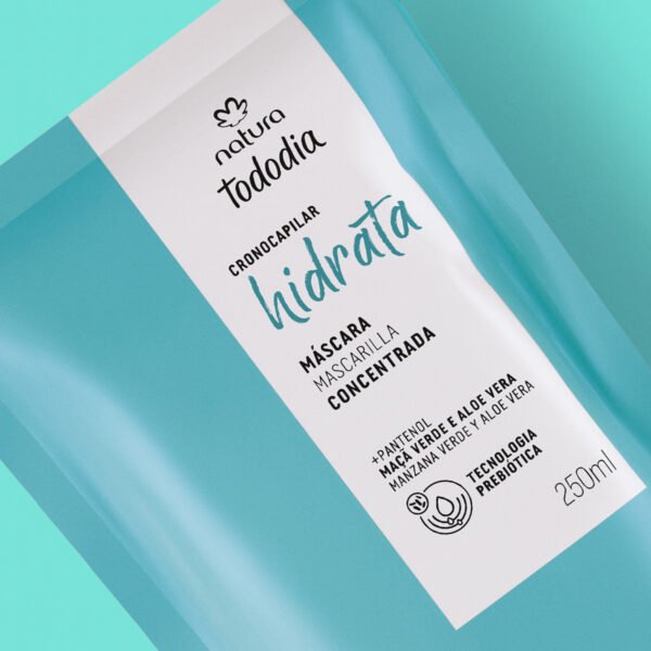 Repuesto mascarilla concentrada Tododia manzana verde y aloe vera- 250ml