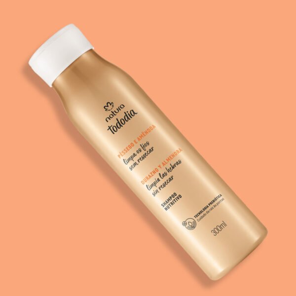 Shampoo nutritivo Tododia durazno y almendra - 300ml