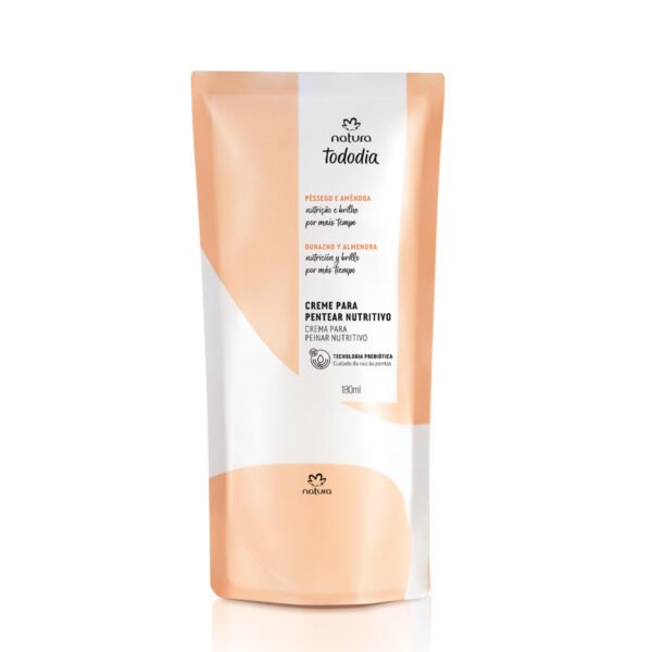 NATCOL-156236_1 Repuesto crema para peinar nutritiva durazno y almendras- 180ml