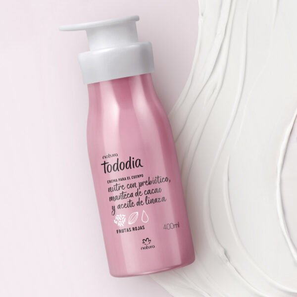 Crema nutritiva corporal Tododia frutas rojas - 400ml