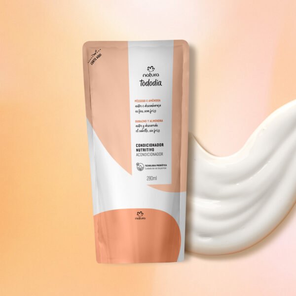 154859 Repuesto acondicionador nutritivo durazno y almendras- 280ml