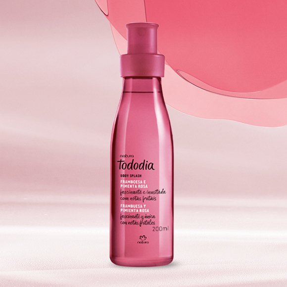 Body splash frambuesa y pimienta rosa- 200ml