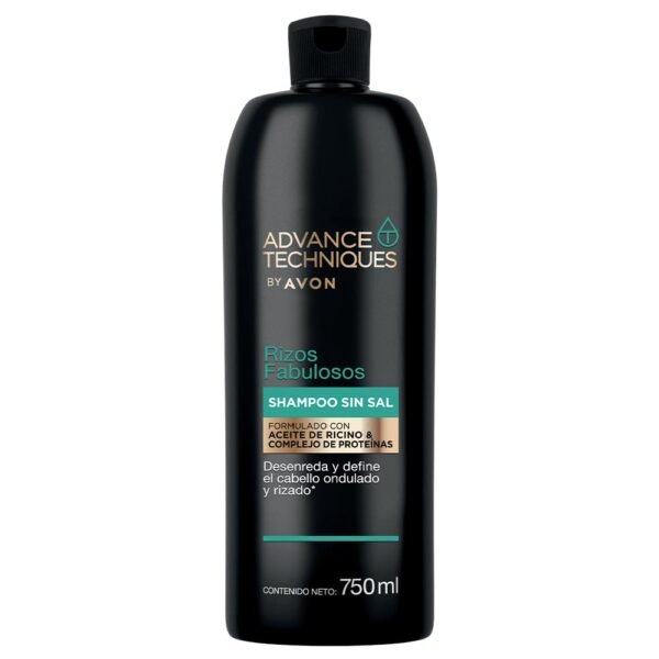 Shampoo Sin Sal Rizos Fabulosos - 750 ml