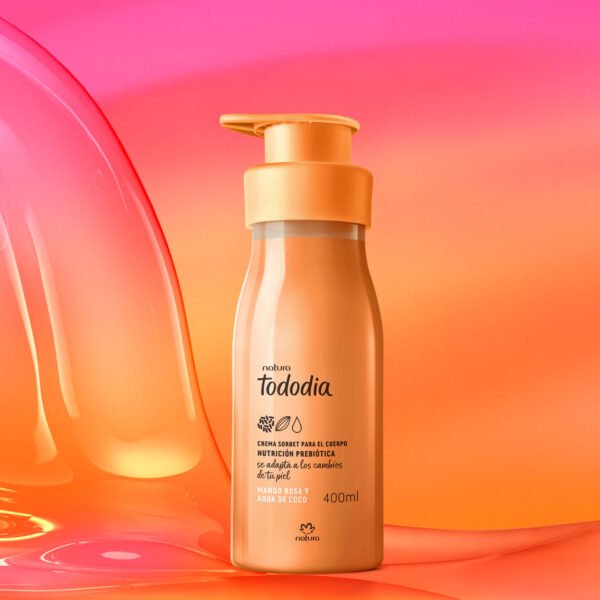 103380 Hidratante Corporal Tododia Mango Rosa y Agua de Coco 400 ml
