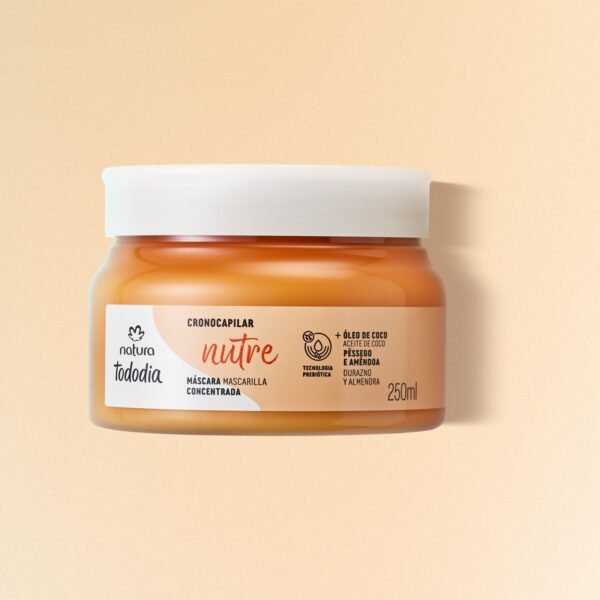 Mascarilla concentrada Tododia durazno y almendras - 250ml