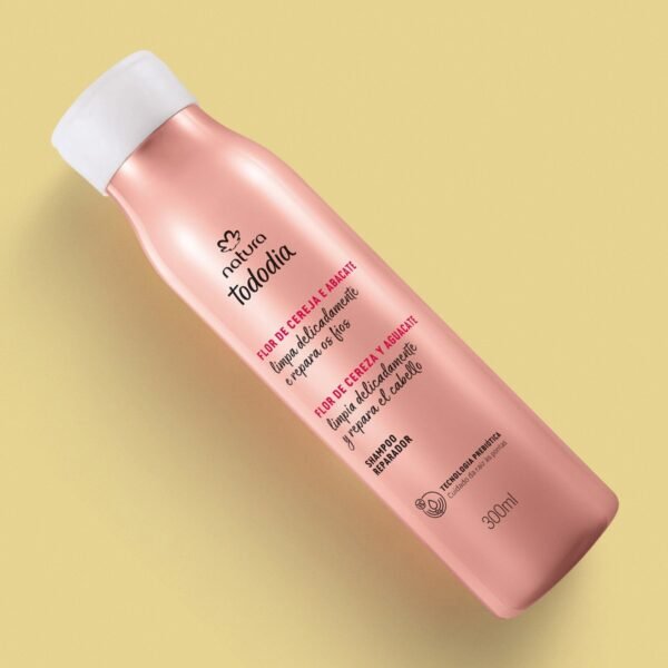 Shampoo reparador Tododia flor de cereza y aguacate - 300ml