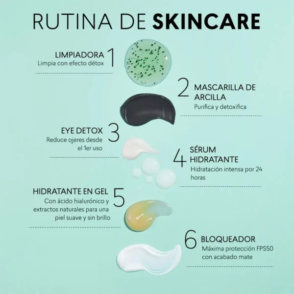 Eye Detox Skin First Contorno de Ojos Crema Gel, 15g