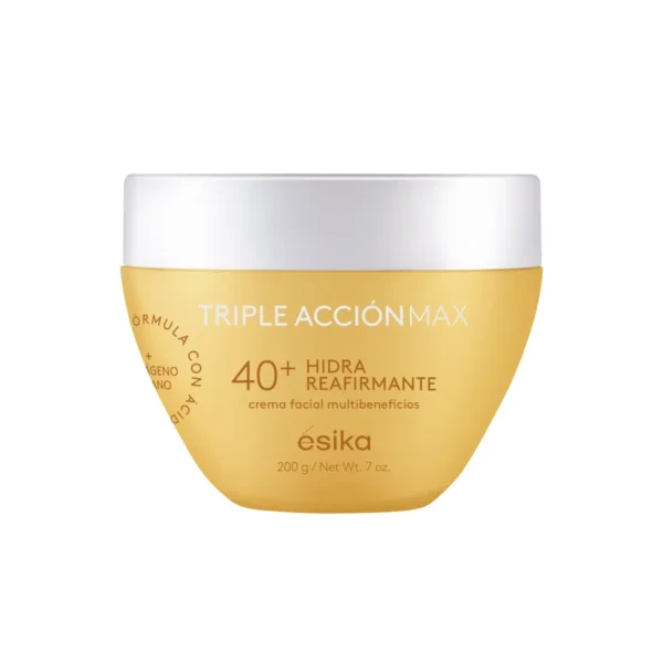 Crema Facial Hidra Reafirmante Triple Acción Max 40+, 200g