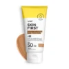 Protector Solar Facial Skin First con color Tono Medio, 50ml