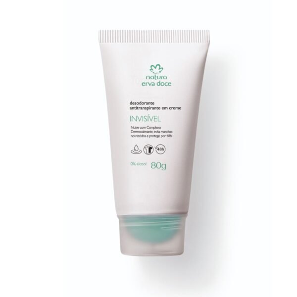 Desodorante antitranspirante en crema Erva Doce- 80g