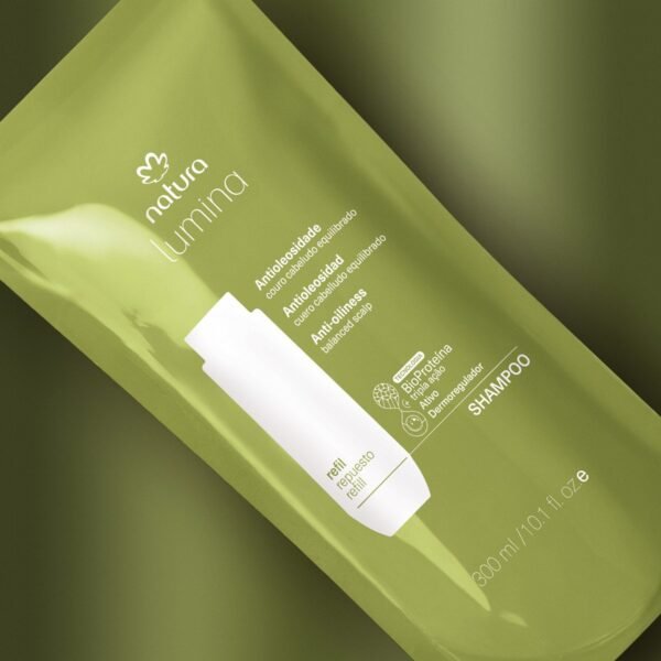 Repuesto shampoo equilibrante antioleosidad Lumina - 300ml
