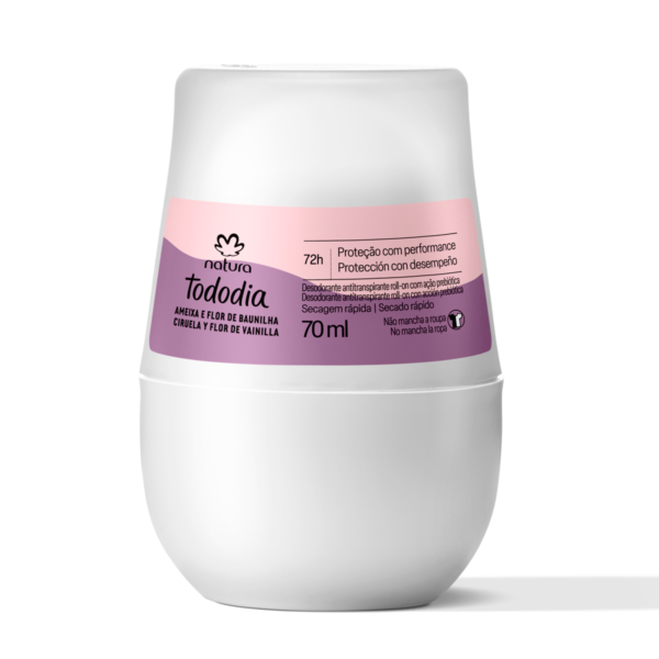 Desodorante antitranspirante Roll-on ciruela y flor de vainilla, 70ml