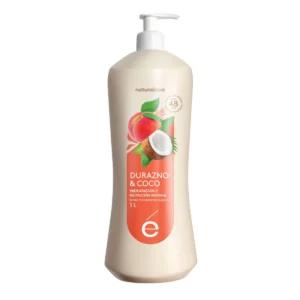 Crema humectante corporal de durazno y coco 1000ml